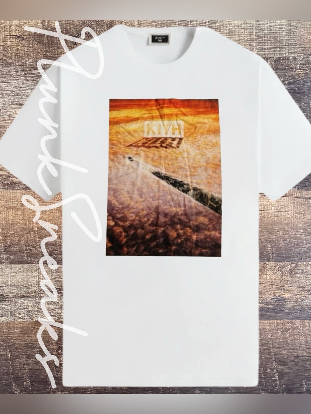 KITH Tom Fabia Don’t Look Down Tee • Store Exclusive • White • 2023